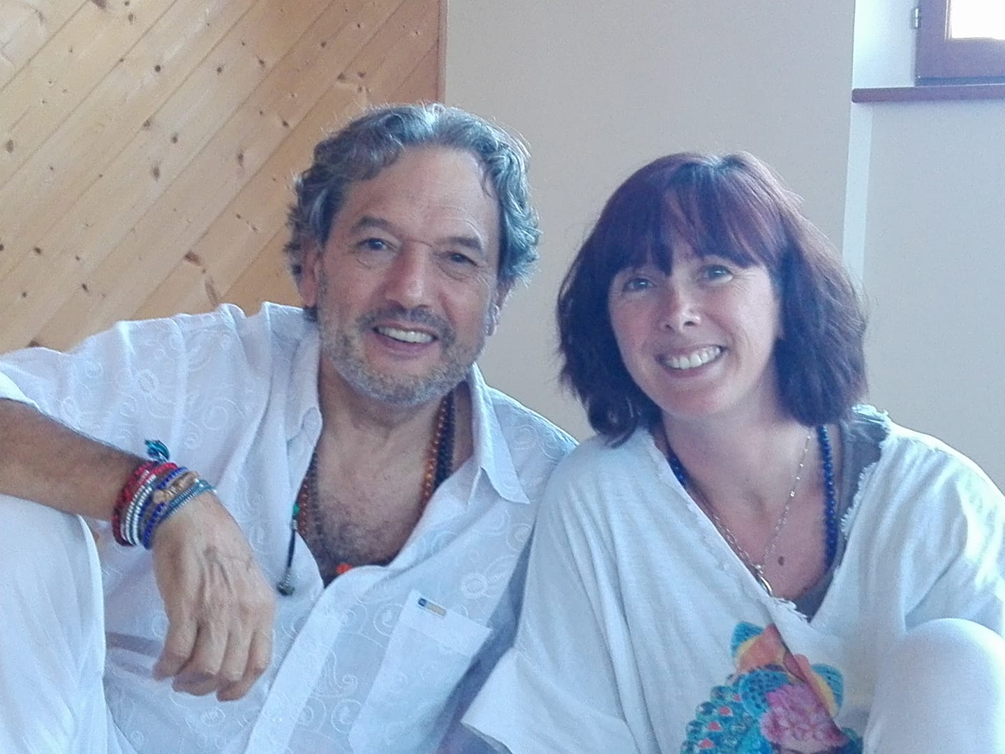 Don Ernesto Ortiz et Ariane Baffie